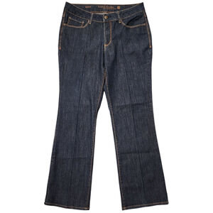 Faded Glory Jeans Curvy Bootcut Stretch Denim Blue Jeans Women's 12 A